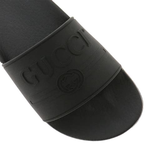 ciabatte gucci nere